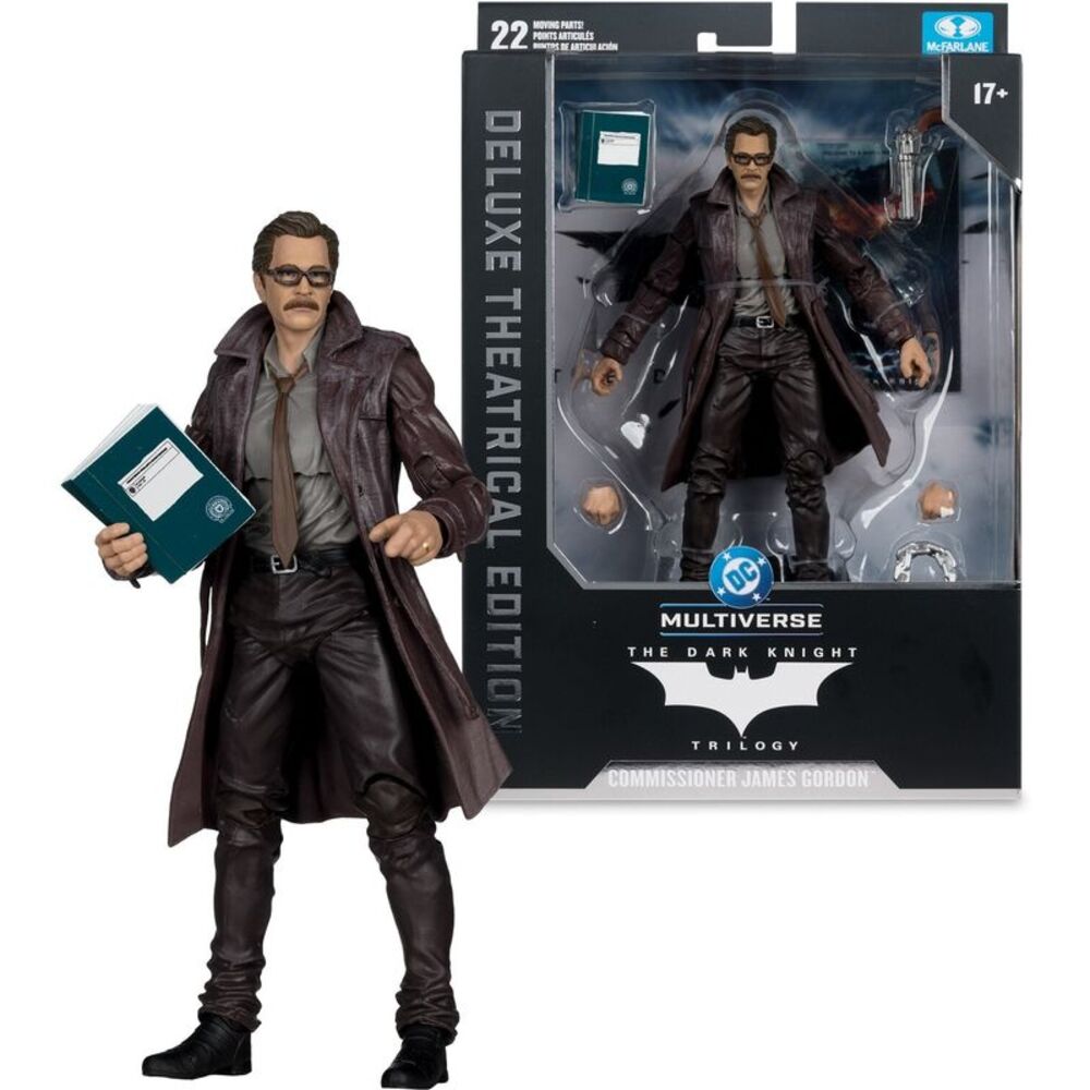 McFarlane Toys - DC Multiverse - Commissioner Gordon (The Dark Knight) 7" Action